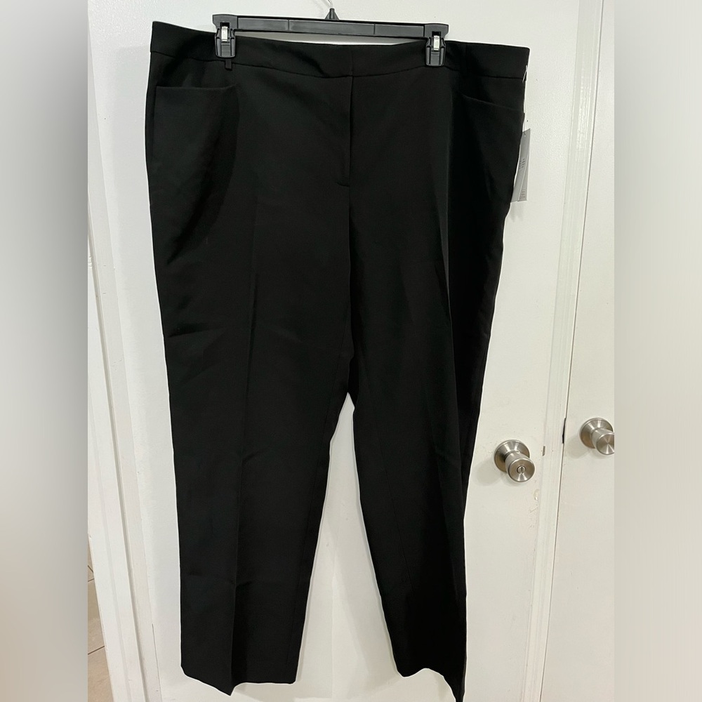 DKNY Black Dress Pants, size 20W, new